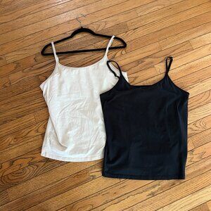 LL Bean Pair of Cotton Tank Tops XL